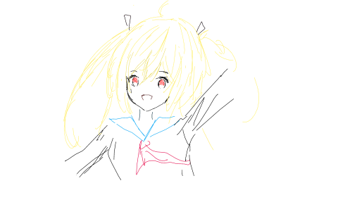 海邊的金髮雙馬尾 by mrjackzhou 2026/4/11